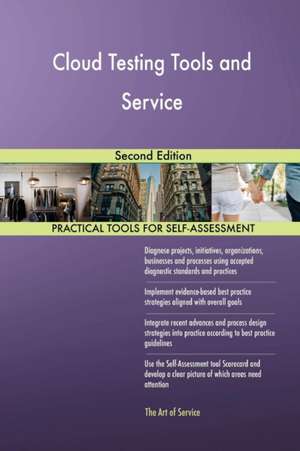Cloud Testing Tools and Service Second Edition de Gerardus Blokdyk