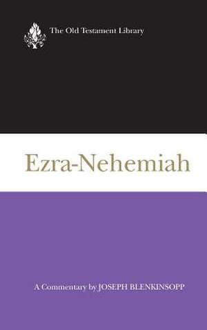 Ezra-Nehemiah (Otl) de Joseph Blenkinsopp