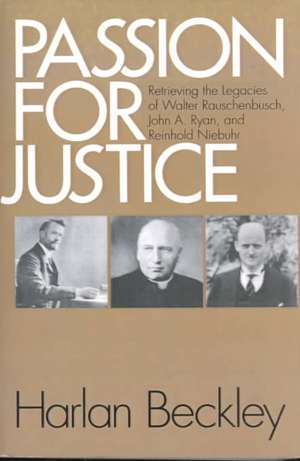 Passion for Justice de Harlan Beckley