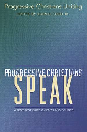 Progressive Christians Speak de Cobb