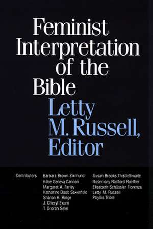 Feminist Interpretation of the Bible de David Ed. Russell