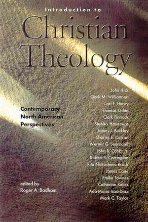 Introduction to Christian Theology de Roger Badham