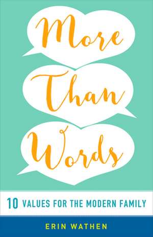 More Than Words de Erin Wathen