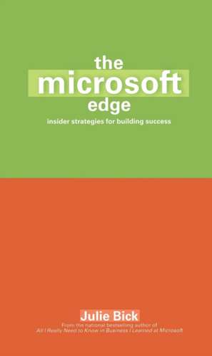 The Microsoft Edge de Julie Bick