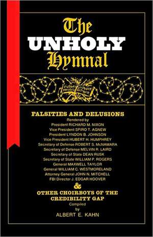 Unholy Hymnal de Albert Eugene Kahn