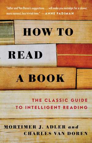 How to Read a Book de Mortimer J. Adler