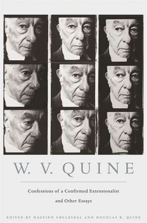 Confessions of a Confirmed Extensionalist and Other Essays de Willard Van Orm Quine