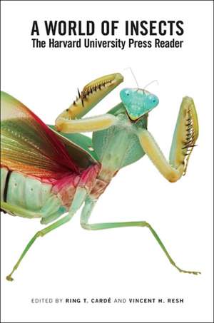 A World of Insects – The Harvard University Press Reader de Ring T. Cardé