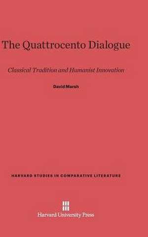 The Quattrocento Dialogue de David Marsh