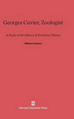 Georges Cuvier, Zoologist de William Coleman