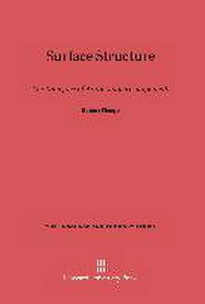 Surface Structure de Robert Fiengo