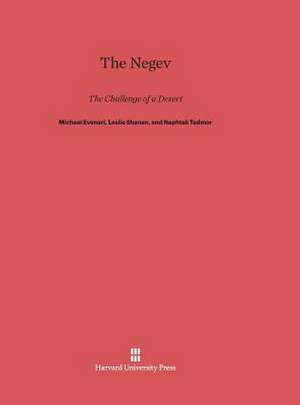 The Negev de Michael Evenari