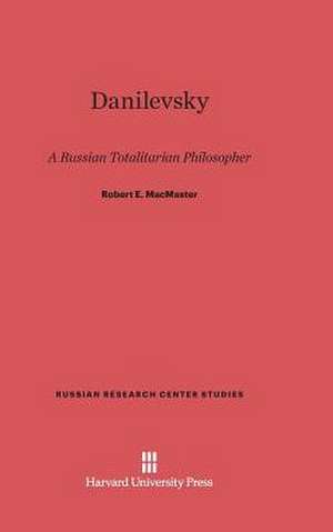 Danilevsky de Robert E. MacMaster