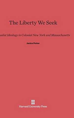 The Liberty We Seek de Janice Potter