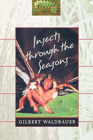 Insects through the Seasons de Gilbert Waldbauer