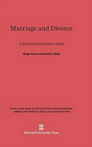 Marriage and Divorce de Hugh Carter