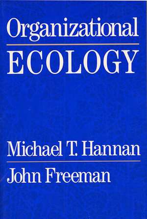 Organizational Ecology (Paper) de Michael T. Hannan