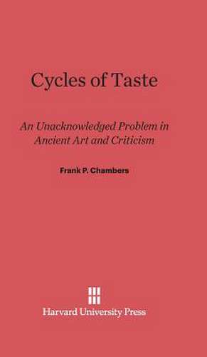 Cycles of Taste de Frank P. Chambers