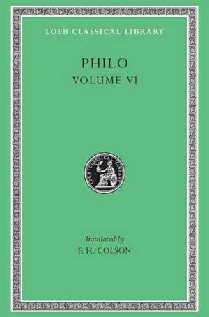 On Abraham. On Joseph. On Moses Colson)(Greek) de Philo Philo