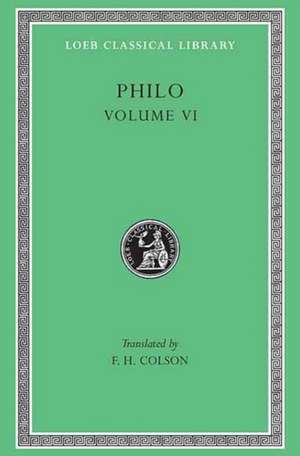 Philo, Volume VI de Philo