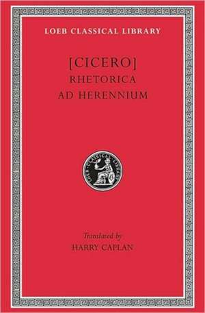 Rhetorica ad Herennium V 1 (Trans. Caplan)(Latin) de Cicero Cicero