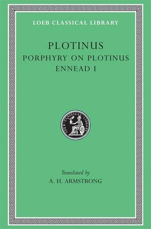 Porphyry on Plotinus. Ennead I de Plotinus