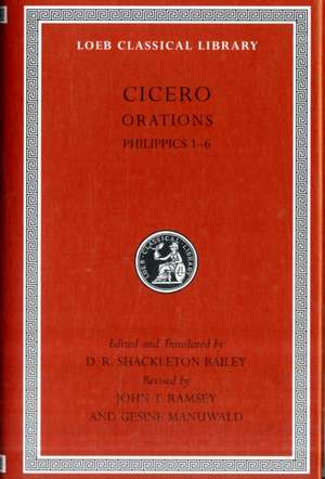 Philippics 1–6 de Cicero Cicero