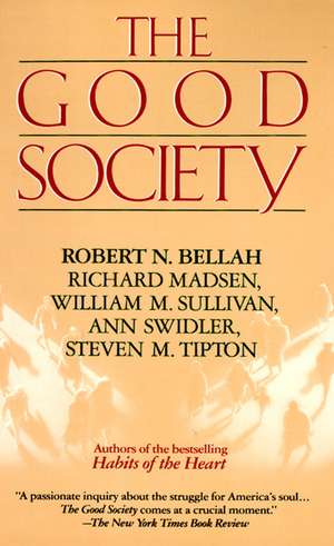 Good Society de Robert N. Bellah