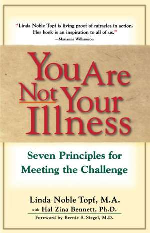 You Are Not Your Illness: Seven Principles for Meeting the Challenge de Linda Topf