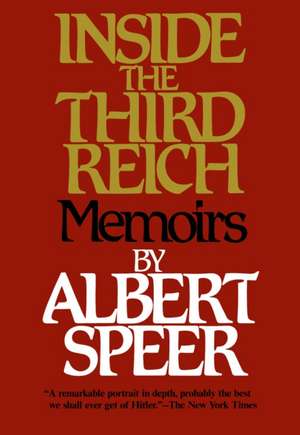 Inside the Third Reich de Albert Speer