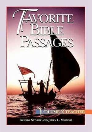 Favorite Bible Passages Volume 2 Leader de Brenda Stobbe