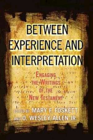 Between Experience and Interpretation de O. Wesley Jr. Allen