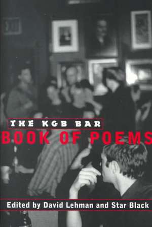 The KGB Bar Book of Poems de David Lehman