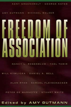 Freedom of Association de Amy Gutmann