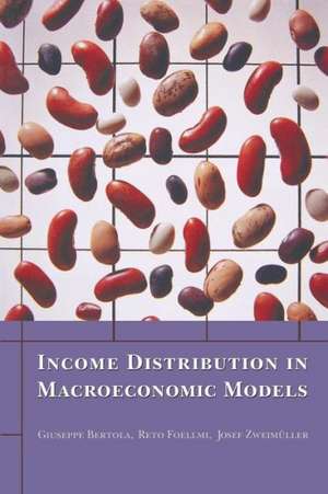 Income Distribution in Macroeconomic Models de Giuseppe Bertola