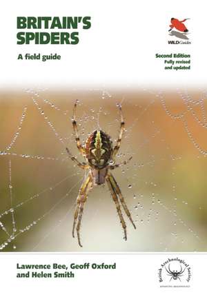 Britain`s Spiders – A Field Guide – Fully Revised and Updated Second Edition de Lawrence Bee