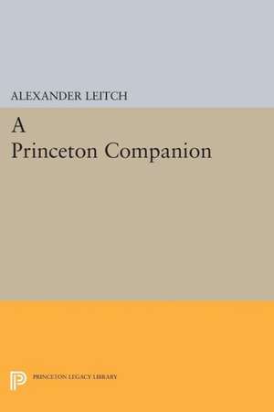 A Princeton Companion de Alexander Leitch