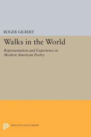 Walks in the World – Representation and Experience in Modern American Poetry de R. Gilbert