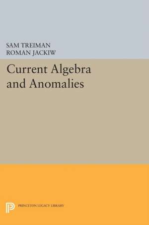 Current Algebra and Anomalies de Sam Treiman