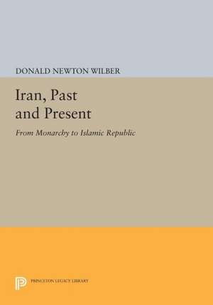 Iran, Past and Present – From Monarchy to Islamic Republic de Donald Newton Wilber