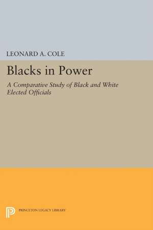 Blacks in Power de Leonard Cole