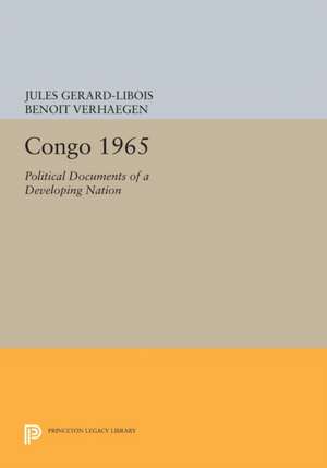 Congo 1965 de Jules Gerard-Libois