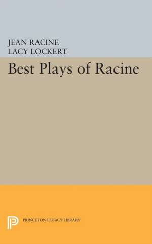 Best Plays of Racine de Jean Racine