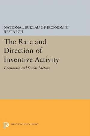 The Rate and Direction of Inventive Activity – Economic and Social Factors de National Bureau