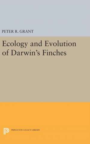 Ecology and Evolution of Darwin`s Finches (Princ – Princeton Science Library Edition de Peter R. Grant