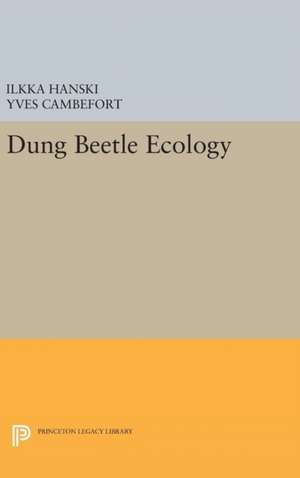 Dung Beetle Ecology de Ilkka Hanski