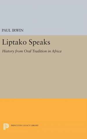 Liptako Speaks de Paul Irwin