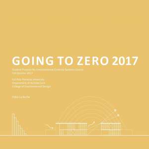 GOING TO ZERO 2017 de Pablo La Roche