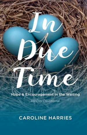 In Due Time: Hope and Encouragement in the Waiting de Caroline Harries