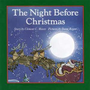 The Night Before Christmas Board Book: A Christmas Holiday Book for Kids de Clement C. Moore